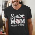 Senior Mom Class Of 2026 Baseball Retro Mom Graduation 2026 Men's V-Neck T-Shirt Senior Mom Class Of 2026 Baseball Retro Mom Graduation 2026 Men's V-Neck T-Shirt