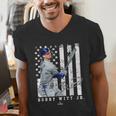 Show Your Pride Bobby WITT Jr Kansas City Baseball MLBPA Men's V-Neck T-Shirt Show Your Pride Bobby WITT Jr Kansas City Baseball MLBPA Men's V-Neck T-Shirt