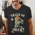 Skeleton Baseball Halloween Costume Men Boys Kids Tee Men's V-Neck T-Shirt Skeleton Baseball Halloween Costume Men Boys Kids Tee Men's V-Neck T-Shirt