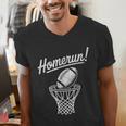Sports Homerun Football Basketball Baseball Joke Tee Men's V-Neck T-Shirt Sports Homerun Football Basketball Baseball Joke Tee Men's V-Neck T-Shirt