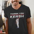 Thank You Kersh Clayton Kershaw Los Angeles Baseball MLBPA Men's V-Neck T-Shirt Thank You Kersh Clayton Kershaw Los Angeles Baseball MLBPA Men's V-Neck T-Shirt