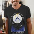 Twilight HOA HOA HOA Vampire Baseball Moonlight Movie Men's V-Neck T-Shirt Twilight HOA HOA HOA Vampire Baseball Moonlight Movie Men's V-Neck T-Shirt