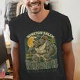 Winston-Salem Werewolves Minor League Baseball Club Men's V-Neck T-Shirt Winston-Salem Werewolves Minor League Baseball Club Men's V-Neck T-Shirt