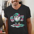 Women's 67 Meme Six Seven 6 7 Meme Baseball Ice Cream Drip Men's V-Neck T-Shirt