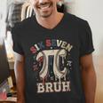 Women's Six Seven 67 Bruh 6 7 Happy Pi Day Baseball Be Irrational Men's V-Neck T-Shirt Women's Six Seven 67 Bruh 6 7 Happy Pi Day Baseball Be Irrational Men's V-Neck T-Shirt