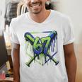 67 Baseball Drip Effect Urban Tee Style 6-7 Meme Graphic Premium Tri-Blend Men's V-Neck T-Shirt 67 Baseball Drip Effect Urban Tee Style 6-7 Meme Graphic Premium Tri-Blend Men's V-Neck T-Shirt