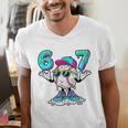 67 Baseball Drip Ice Cream 67 Baseball Men Boy Kids Men's V-Neck T-Shirt 67 Baseball Drip Ice Cream 67 Baseball Men Boy Kids Men's V-Neck T-Shirt