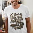 67 Baseball Six Seven Baseball 6 7 Kids Boys Girls Men's V-Neck T-Shirt 67 Baseball Six Seven Baseball 6 7 Kids Boys Girls Men's V-Neck T-Shirt