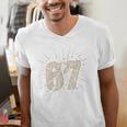 Baseball 67 Six Seven Meme Number Men's V-Neck T-Shirt Baseball 67 Six Seven Meme Number Men's V-Neck T-Shirt