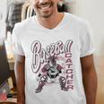Baseball Catcher Gear Home Plate Premium Tri-Blend Men's V-Neck T-Shirt Baseball Catcher Gear Home Plate Premium Tri-Blend Men's V-Neck T-Shirt