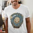 Baseball Drip Ice Cream Glove With Sprinkles And Ball Youth Premium Tri-Blend Men's V-Neck T-Shirt Baseball Drip Ice Cream Glove With Sprinkles And Ball Youth Premium Tri-Blend Men's V-Neck T-Shirt