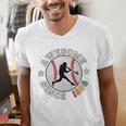 Birthday Baseball Lover 40 Years Old Awesome Since 1986 Premium Tri-Blend Men's V-Neck T-Shirt