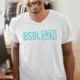 BSBL SZN Baseball Season Game Day Boys Girls Youth Premium Tri-Blend Men's V-Neck T-Shirt BSBL SZN Baseball Season Game Day Boys Girls Youth Premium Tri-Blend Men's V-Neck T-Shirt