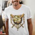 Camo Baseball Dripping Military Camouflage Sports Men Boy Men's V-Neck T-Shirt Camo Baseball Dripping Military Camouflage Sports Men Boy Men's V-Neck T-Shirt