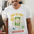 Hobby Trading Card Parody Humor 11 Baseball Cards Collector Premium Men's V-Neck T-Shirt