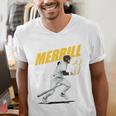Jackson Merrill San Diego MLB Baseball Player MLBJME204M Men's V-Neck T-Shirt Jackson Merrill San Diego MLB Baseball Player MLBJME204M Men's V-Neck T-Shirt