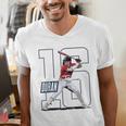 Jarren Duran Boston MLB Baseball Players MLBJDU202M Men's V-Neck T-Shirt Jarren Duran Boston MLB Baseball Players MLBJDU202M Men's V-Neck T-Shirt