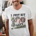Kids I Just Hit 100 Days Boys 100 Days Of School Baseball Kids Men's V-Neck T-Shirt Kids I Just Hit 100 Days Boys 100 Days Of School Baseball Kids Men's V-Neck T-Shirt