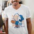 Lucy Van Pelt Baseball Catch Men's V-Neck T-Shirt Lucy Van Pelt Baseball Catch Men's V-Neck T-Shirt