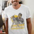 Manny Machado San Diego MLB Baseball Players MLBMMA302N Men's V-Neck T-Shirt Manny Machado San Diego MLB Baseball Players MLBMMA302N Men's V-Neck T-Shirt