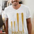 Pirates Baseball Fan Apparel For Sports Enthusiasts Men's V-Neck T-Shirt