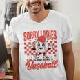 Sorry Ladies My Heart Belongs To Baseball Valentines Boys Men's V-Neck T-Shirt Sorry Ladies My Heart Belongs To Baseball Valentines Boys Men's V-Neck T-Shirt