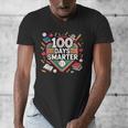 100 Day Baseball School Sports Kids Men's V-Neck T-Shirt
