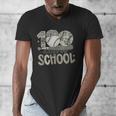 100 Days Of School Baseball Cap Boy School Teacher Men's V-Neck T-Shirt