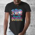 100 Days Of School Baseball Ice Cream For Boy Girl Kids Men's V-Neck T-Shirt 100 Days Of School Baseball Ice Cream For Boy Girl Kids Men's V-Neck T-Shirt