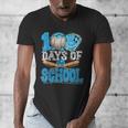 100 Days Of School Baseball Ice Cream Drip Student Kids Boys Men's V-Neck T-Shirt 100 Days Of School Baseball Ice Cream Drip Student Kids Boys Men's V-Neck T-Shirt