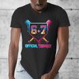 13th Birthday Official Teenager 67 Baseball Drip Boys Men's V-Neck T-Shirt 13th Birthday Official Teenager 67 Baseball Drip Boys Men's V-Neck T-Shirt