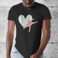 2 Sided Sorry Can't Dance Baseball Bye Mom Of Both Men's V-Neck T-Shirt 2 Sided Sorry Can't Dance Baseball Bye Mom Of Both Men's V-Neck T-Shirt