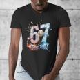 6 7 Baseball Six Seven Meme 67 Hands Kids Men Women Men's V-Neck T-Shirt 6 7 Baseball Six Seven Meme 67 Hands Kids Men Women Men's V-Neck T-Shirt