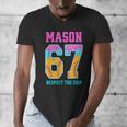 6 7 Mason Baseball Drip Men's V-Neck T-Shirt 6 7 Mason Baseball Drip Men's V-Neck T-Shirt