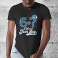 6 7 Meme Official Teenager 13th Birthday Baseball Boy Men's V-Neck T-Shirt 6 7 Meme Official Teenager 13th Birthday Baseball Boy Men's V-Neck T-Shirt