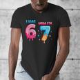 I Was 6 Now I'm 7 Birthday Baseball Drip For Boys Kid Men's V-Neck T-Shirt I Was 6 Now I'm 7 Birthday Baseball Drip For Boys Kid Men's V-Neck T-Shirt