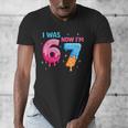I Was 6 Now I'm 7 Meme Six Seven Baseball 7th Birthday Men's V-Neck T-Shirt I Was 6 Now I'm 7 Meme Six Seven Baseball 7th Birthday Men's V-Neck T-Shirt