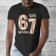 67 Baseball Six Seven 6 7 Meme Kids 67 Teen Boys 6-7 Men's V-Neck T-Shirt 67 Baseball Six Seven 6 7 Meme Kids 67 Teen Boys 6-7 Men's V-Neck T-Shirt