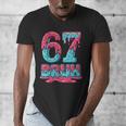 67 Ice Cream Drip Baseball For Men Women Kids Men's V-Neck T-Shirt