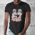 67 Meme Kawaii Cats Baseball Ice Cream Drip 6 7 Kids Men's V-Neck T-Shirt 67 Meme Kawaii Cats Baseball Ice Cream Drip 6 7 Kids Men's V-Neck T-Shirt