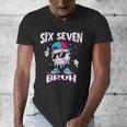 67 Meme Six Seven Baseball Ice Cream Drip Girls Boys Men's V-Neck T-Shirt