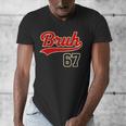 67 Six Seven Bruh Meme Baseball Vintage Style Men Boys Men's V-Neck T-Shirt
