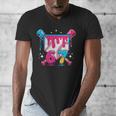 67 Six Seven Ice Cream Drip Baseball Boys Youth Men's V-Neck T-Shirt