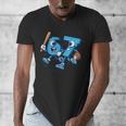 67 Six Seven Italian Brainrot Kid Baseball 67 Meme Christmas Men's V-Neck T-Shirt 67 Six Seven Italian Brainrot Kid Baseball 67 Meme Christmas Men's V-Neck T-Shirt