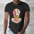 67 Tee Baseball Creamy Dripping Graphic Sixty-Seven Clothes Men's V-Neck T-Shirt 67 Tee Baseball Creamy Dripping Graphic Sixty-Seven Clothes Men's V-Neck T-Shirt