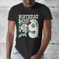 9th Birthday Baseball Birthday Party 9th Birthday Boy Men's V-Neck T-Shirt