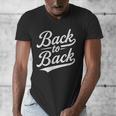 Back To Back For Boys Girls Men Women Baseball Men's V-Neck T-Shirt Back To Back For Boys Girls Men Women Baseball Men's V-Neck T-Shirt