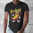 Banana Baseball Cartoon Cool Sports Kids Teens Men's V-Neck T-Shirt Banana Baseball Cartoon Cool Sports Kids Teens Men's V-Neck T-Shirt