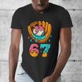 Baseball 67 Ice Cream Drip 67 Six Seven Meme 67th Birthday Men's V-Neck T-Shirt
