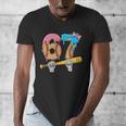 Baseball 67 Ice Cream Drip Skeleton Six Seven Boys Meme Men's V-Neck T-Shirt